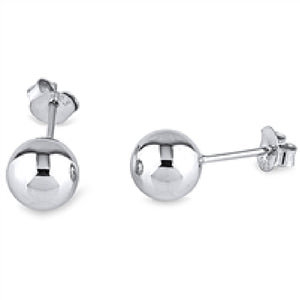 Sterling Silver
6mm
Ball Studs
