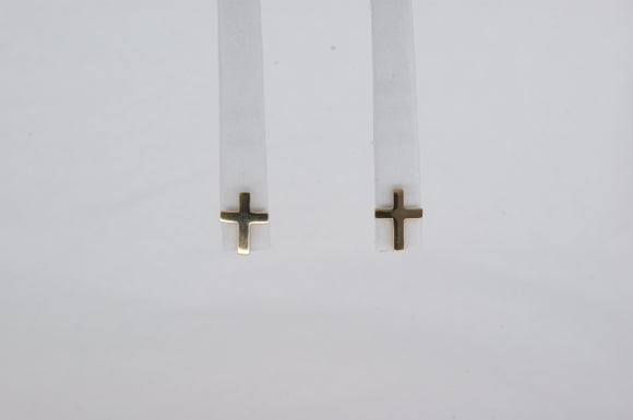 10k Yellow Gold Sapphire Diamond Earrings Availabel at The Vault Fine Jewellery 