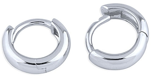 Sterling Silver Extra Small Huggie Earrings