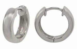 Sterling Silver Small Huggie Earrings