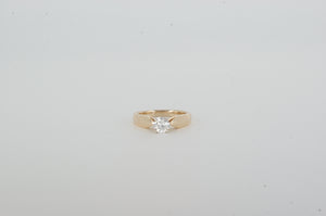 14k Yellow Gold Diamond Ring Estate & Vintage Availabel at The Vault Fine Jewellery 