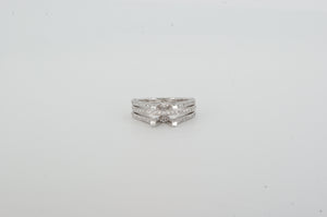 18k White Gold Diamond Ring Estate & Vintage Availabel at The Vault Fine Jewellery 