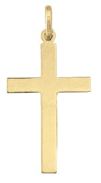 10K Yellow Gold Cross Pendant