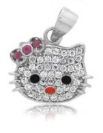 Sterling Silver Hello Kitty© Pendant