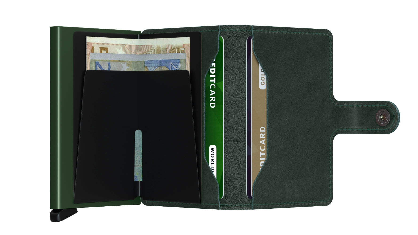 Original Green Miniwallet by Secrid
