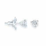 6mm Cubic Zirconia Stud Earrings by Miss Mimi