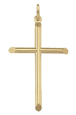 10K Yellow Gold Cross