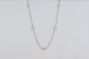 Cubic Zirconia Necklace Miss Mimi Availabel at The Vault Fine Jewellery 