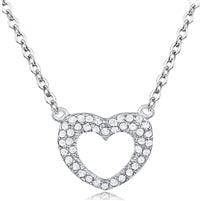 Open Heart Necklace | 18