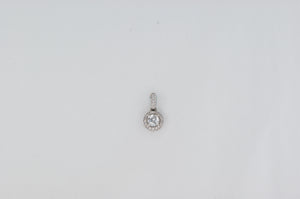 Diamond Pendant 14k White Gold Availabel at The Vault Fine Jewellery 