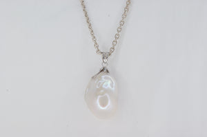 Sterling Silver Baroque Pearl Pendant Availabel at The Vault Fine Jewellery 