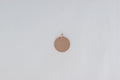 10k Rose Gold Disk Pendant Necklace Availabel at The Vault Fine Jewellery 