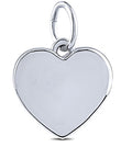Sterling Silver Heart Charm