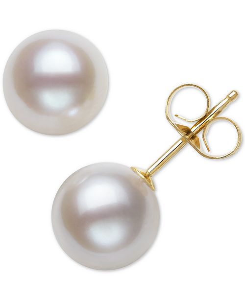 Japanese Akoya Cultured Pearl Earrings
