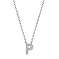 Initial "P" Necklace by Reign