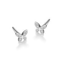 Sterling Silver Butterfly Studs by Reign