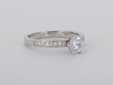 Sterling Silver Cubic Zirconia Ring BAM