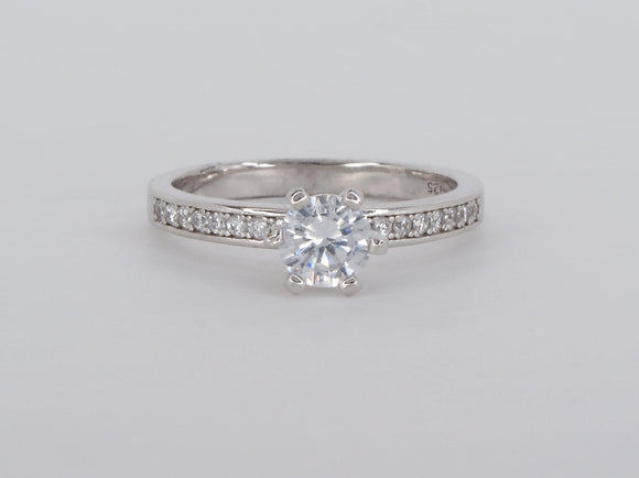 Sterling Silver Cubic Zirconia Ring Availabel at The Vault Fine Jewellery 