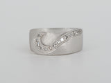 Platinum Diamond Ring Availabel at The Vault Fine Jewellery 