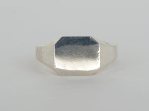 Sterling Silver Signet Ring Availabel at The Vault Fine Jewellery 