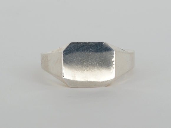 Sterling Silver Signet Ring Availabel at The Vault Fine Jewellery 