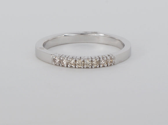 14k White Gold 8 Diamonds Diamond Ring Availabel at The Vault Fine Jewellery 