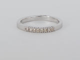 14k White Gold 8 Diamonds Diamond Ring Availabel at The Vault Fine Jewellery 
