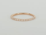 18k Rose Gold Diamond Ring Availabel at The Vault Fine Jewellery 