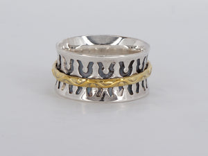 Sterling Silver Meditation Ring Availabel at The Vault Fine Jewellery 
