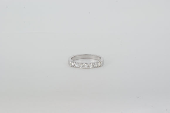 White Gold 7 Diamond  Ring Availabel at The Vault Fine Jewellery 