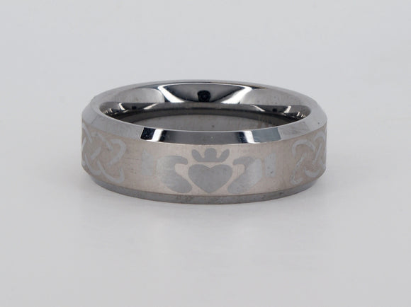 Tungsten Wedding Ring Availabel at The Vault Fine Jewellery 