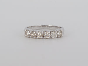 10k White Gold Diamond Ring Availabel at The Vault Fine Jewellery 