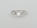 14k White Gold Solitaire Diamond Ring Availabel at The Vault Fine Jewellery 