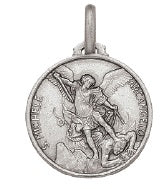 Sterling Silver Saint Michael Medallion