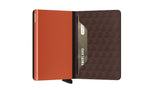 Optical Brown-Orange Slimwallet by Secrid