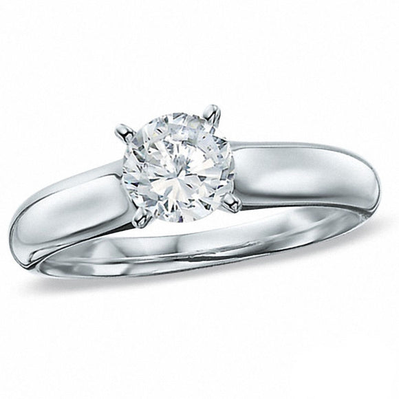 0.58ct Diamond Solitaire Engagement Ring