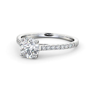 1.81ctw Genuine Diamond Engagement Ring