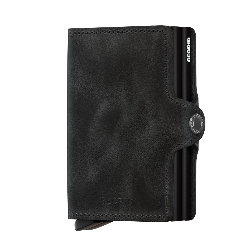 Vintage Black Twinwallet by Secrid