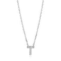 Initial "T" Necklace by Reign