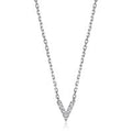 Initial "V" Necklace by Reign