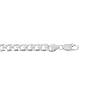 Sterling Silver Curb link Bracelet | 7"