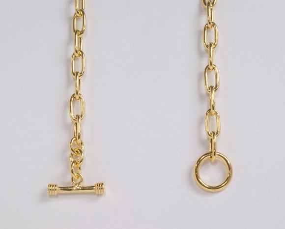 Gold Plated Sterling Silver 16