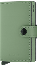 "Yard" Pistachio Miniwallet by Secrid- Non-leather