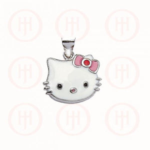 Sterling Silver & Enamel Hello Kitty® Pendant