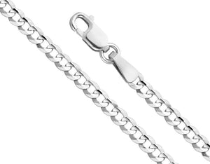 Sterling Silver Curb Chain 20"